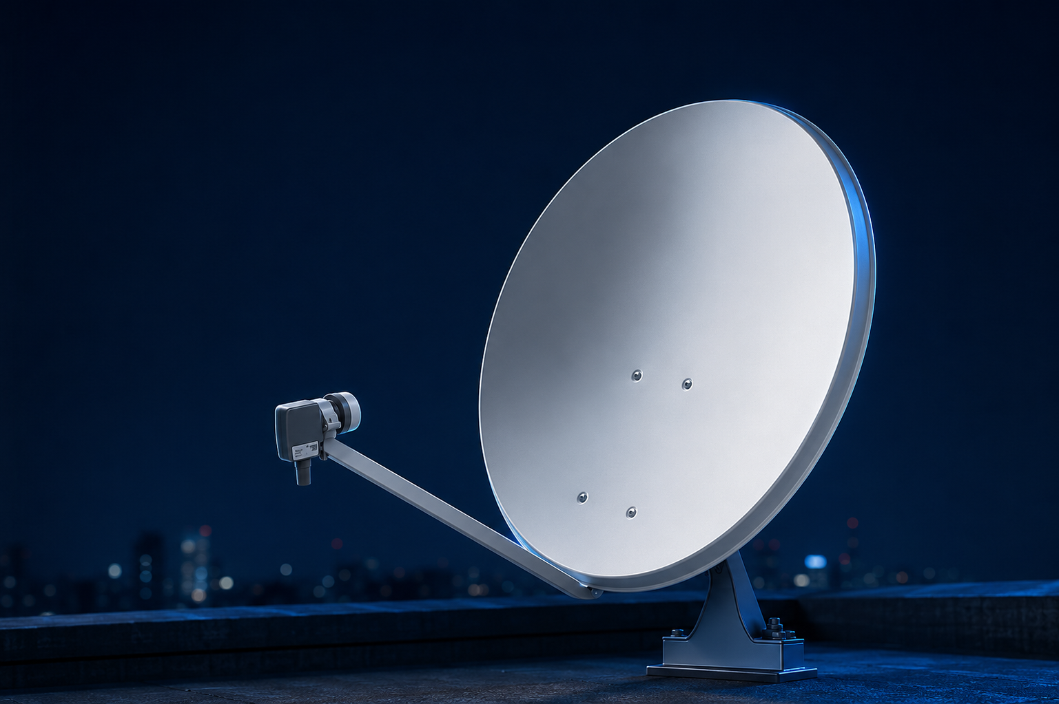 Impianto satellitare su tetto